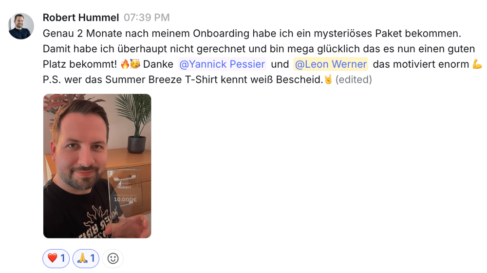 Kundenergebnis aus dem Fitpreneur Collective